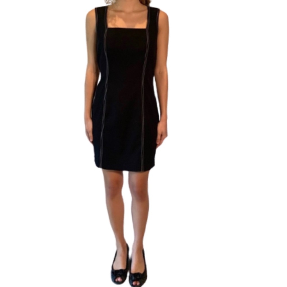 Vintage Hugo Buscati Women’s Black Mini Dress. - Picture 10 of 10